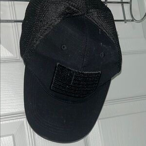 Black Mesh Baseball Cap